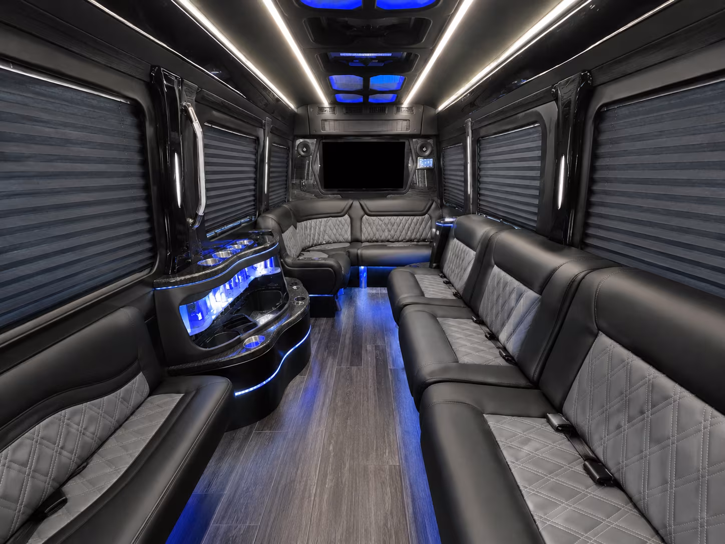 miami gardens prom transportation onboard seating